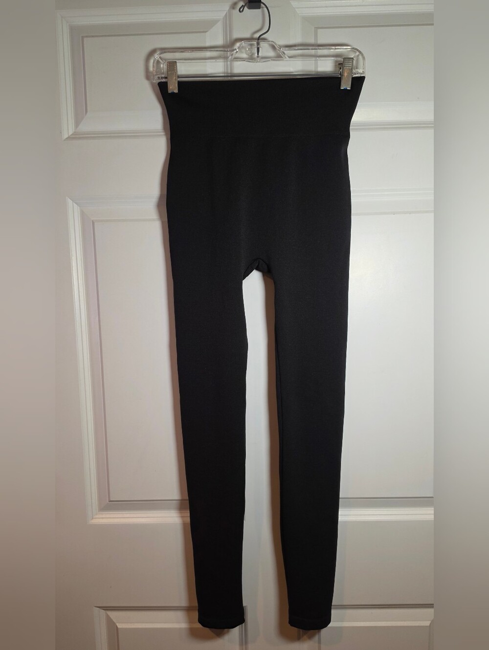 Charlie Paige Black High Waisted Warm Soft Lined Leggings S/M